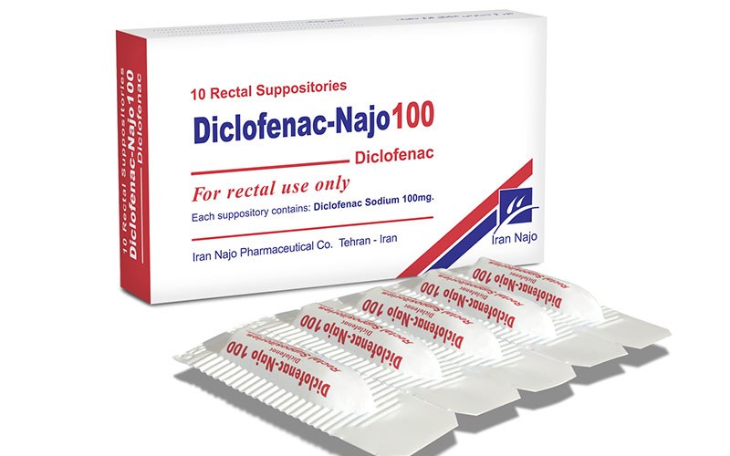 شیاف دیکلوفناک 100 برای چیست؟
