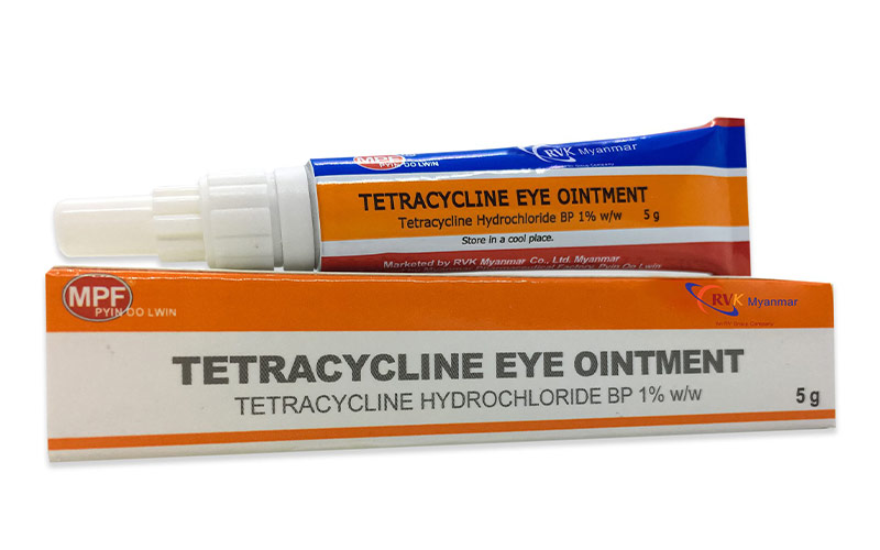 پماد تتراسایکلین برای درمان عفونت باکتریایی پوستی و چشمی کاربرد دارد.
