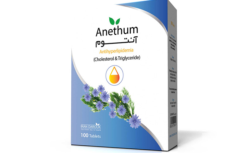 قرص آنتوم برای کاهش چربی خون تجویز می‌شود.