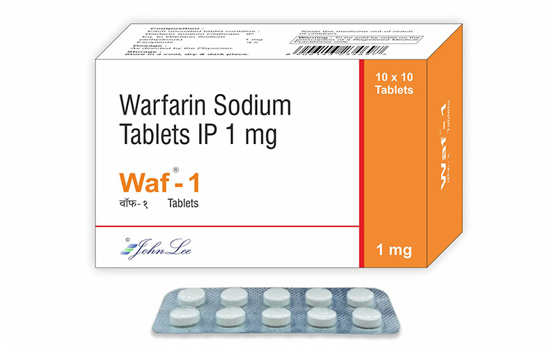 قرص وارفارین برای درمان لخته خون و آمبولی ریه کاربرد زیادی دارد.