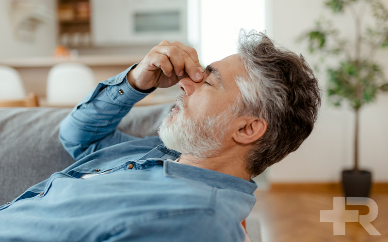 درمان سردرد با نمک