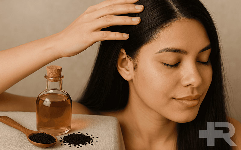 خواص روغن سیاه دانه برای مو