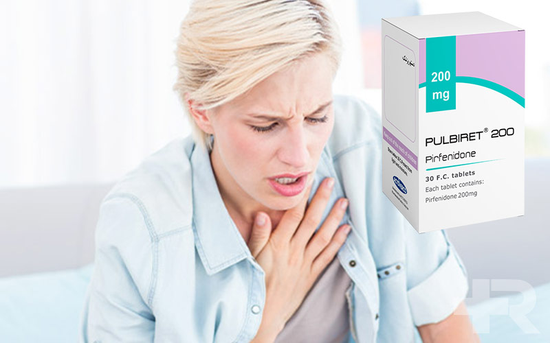 قرص پولبیرت با دستور پزشک برای فیبروز ریوی ایدیوپاتیک (IPF) کاربرد دارد.