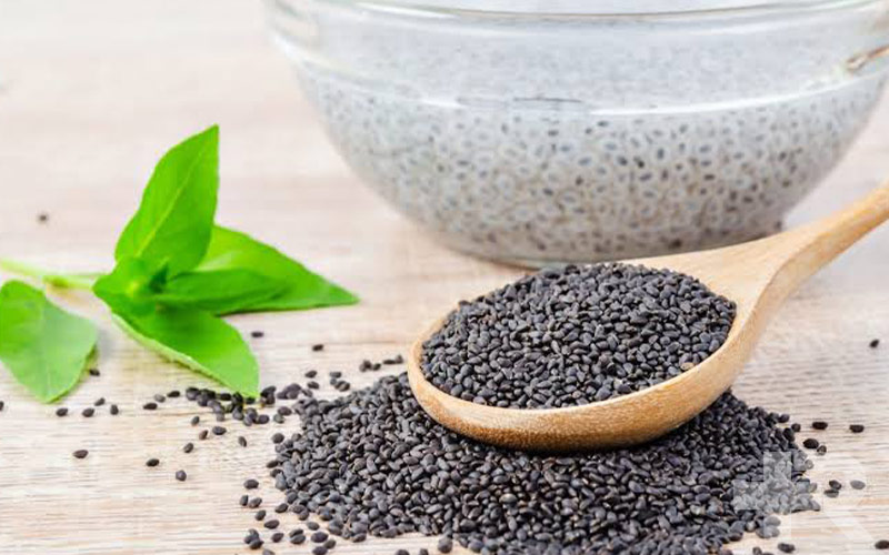 خواص تخم شربتی یکی از روش های مصرف تخم شربتی، مصرف به صورت ناشتا است.